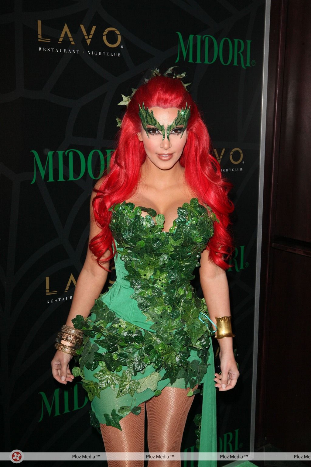 Kim Kardashian hosts the Midori Melon Green Halloween Party | Picture 113375